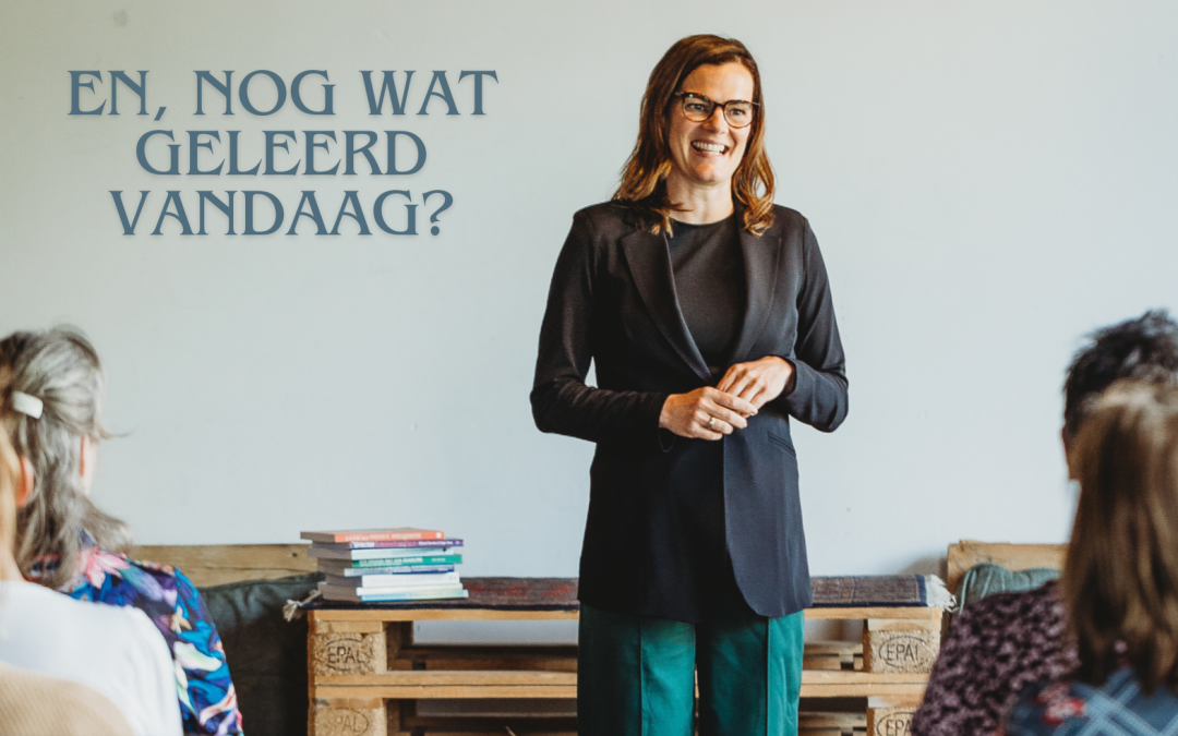 Heb je nog wat geleerd vandaag? Ja, hoe je de juf boos kunt krijgen!