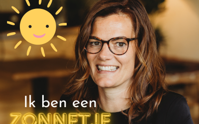 Even geen zonnetje of maantje zijn…